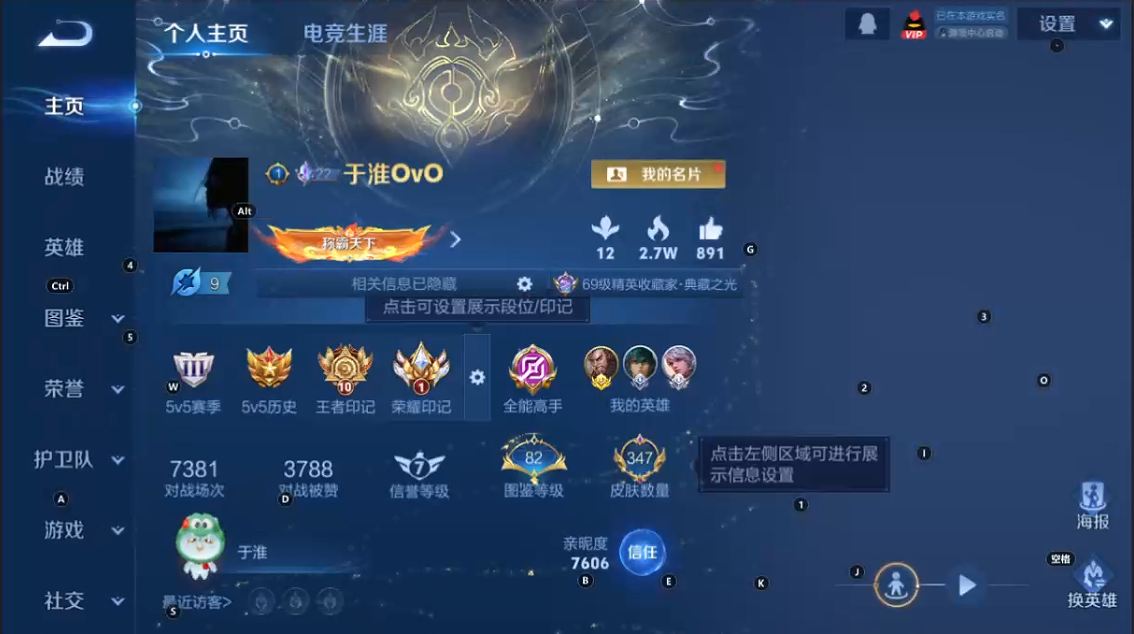 WZQM3375174王者荣耀账号详情图7