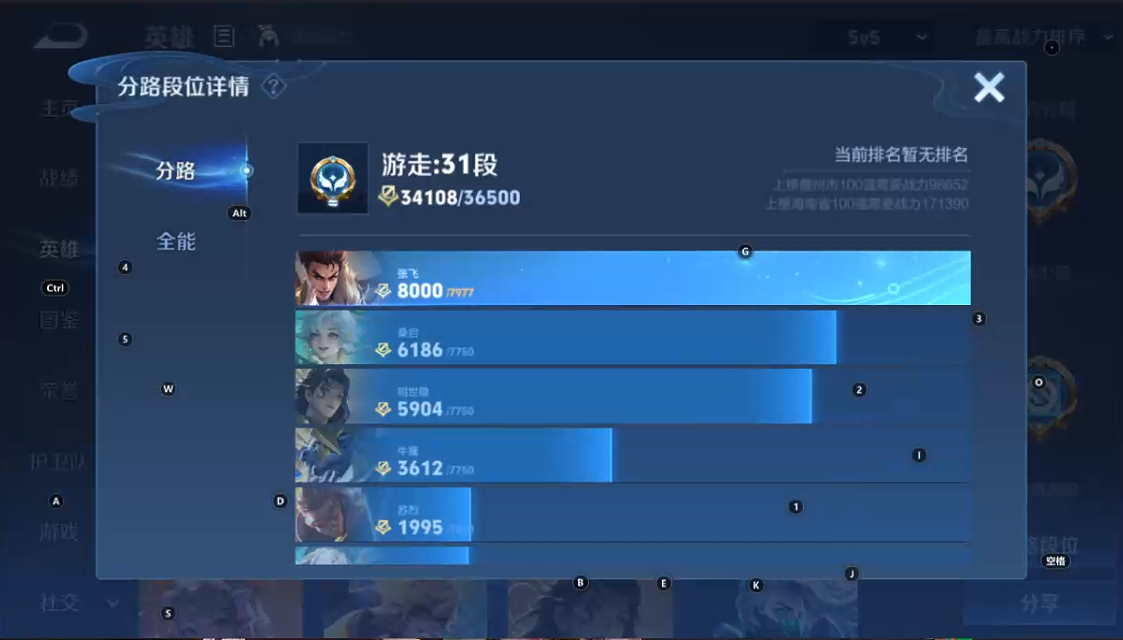 WZQM3375174王者荣耀账号详情图6