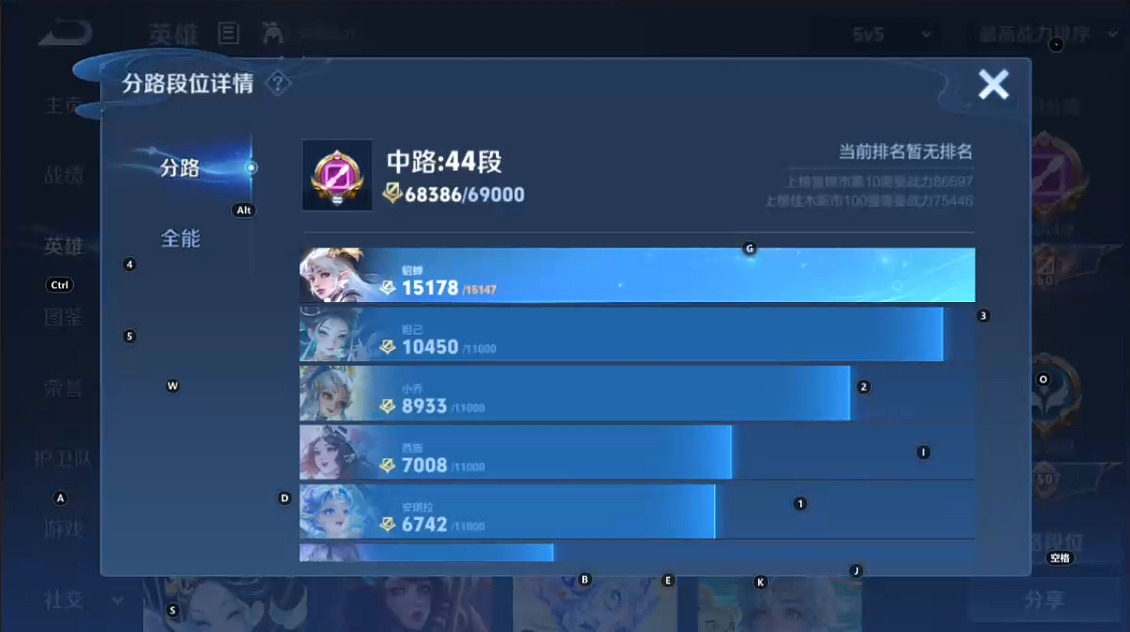 WZQM3375233王者荣耀账号详情图7 WZQM3375233王者荣耀账号详情图7