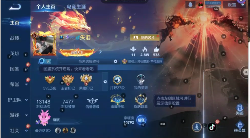 WZQM3374954王者荣耀账号详情图4 WZQM3374954王者荣耀账号详情图4