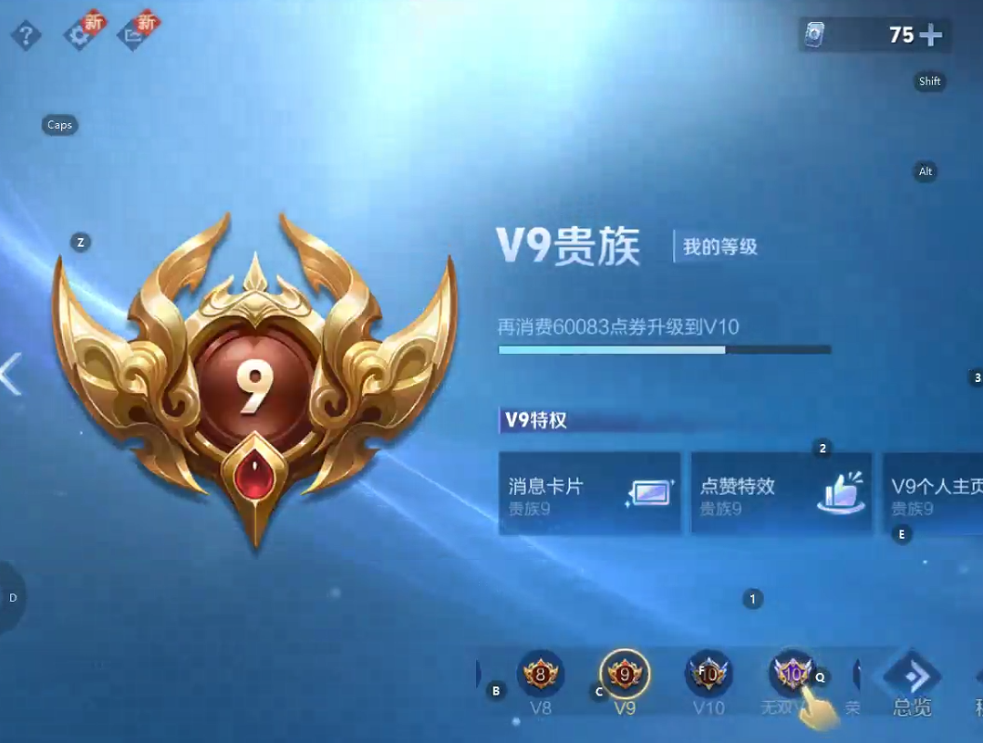 WZQM3375765王者荣耀账号详情图5