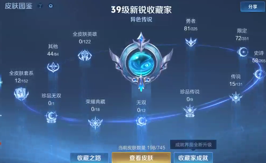 WZQM3359137王者荣耀账号详情图5