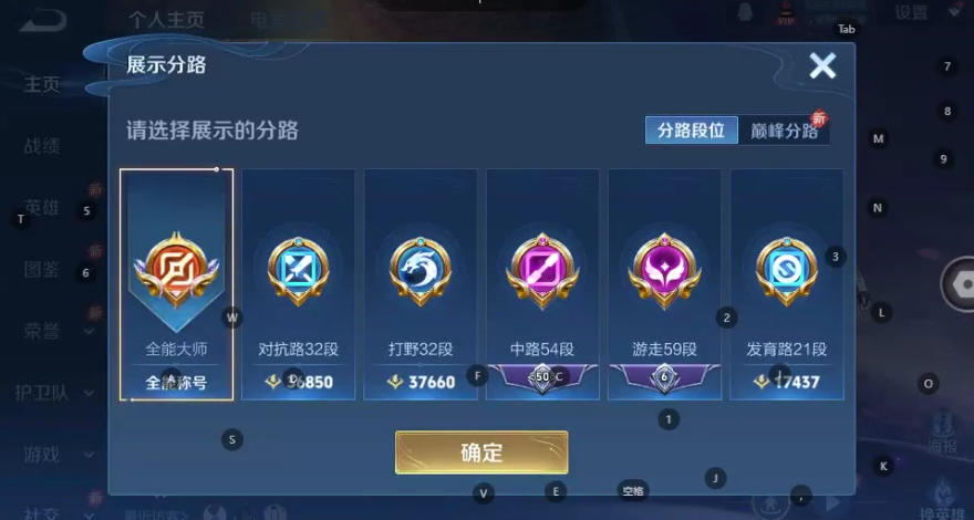 WZQM3370441王者荣耀账号详情图6 WZQM3370441王者荣耀账号详情图6