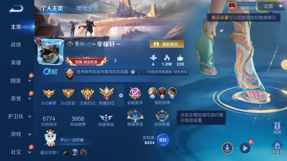 WZQM4312370王者荣耀账号详情图9