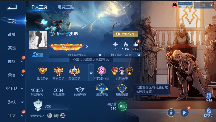 WZQM4312623王者荣耀账号详情图11